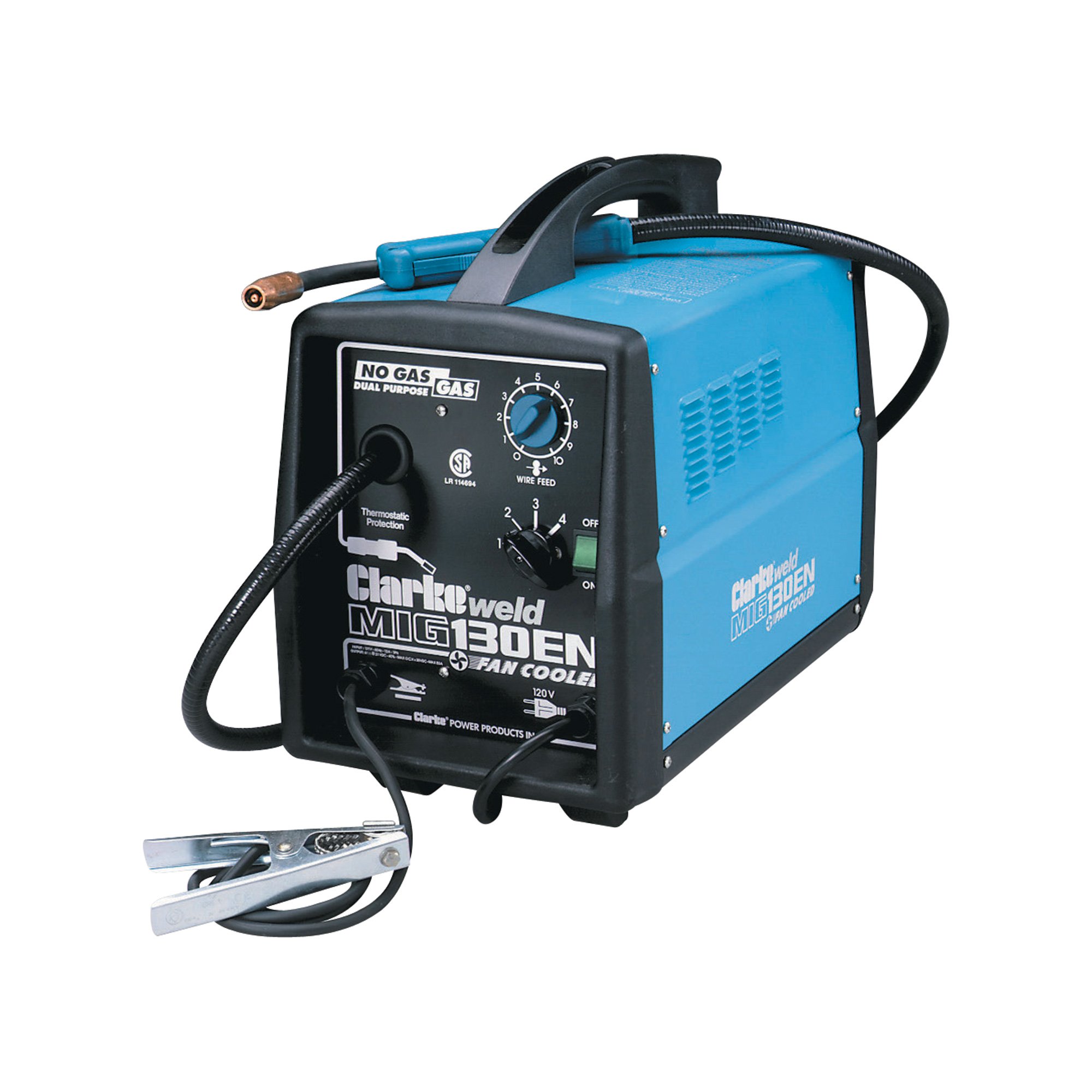 Clarke 130EN Wirefeed Welder — 110 Volts, 130 Amps, Model# WE6523